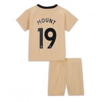 Chelsea Mason Mount #19 Tredje sæt Børn 2022-23 Kortærmet (+ Korte bukser)